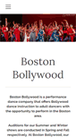 Mobile Screenshot of bostonbollywood.com